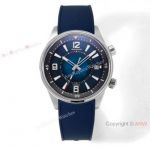 Swiss Grade One Jaeger-LeCoultre Polaris Date Bucherer Blue Cal.9015 Watch